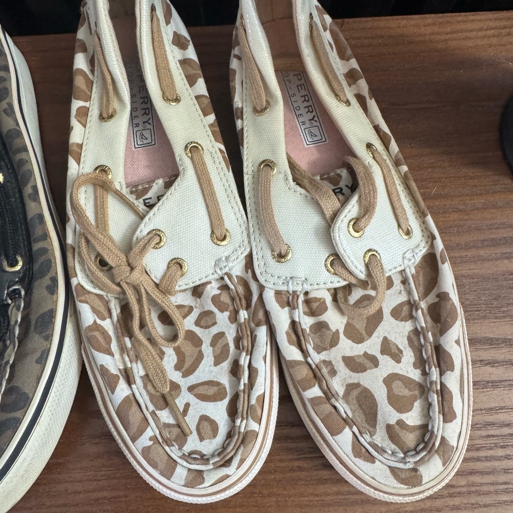 Sperry Women's Leopard Print Flats